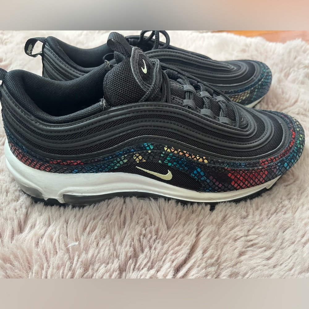 Air max 97 rainbow snake print